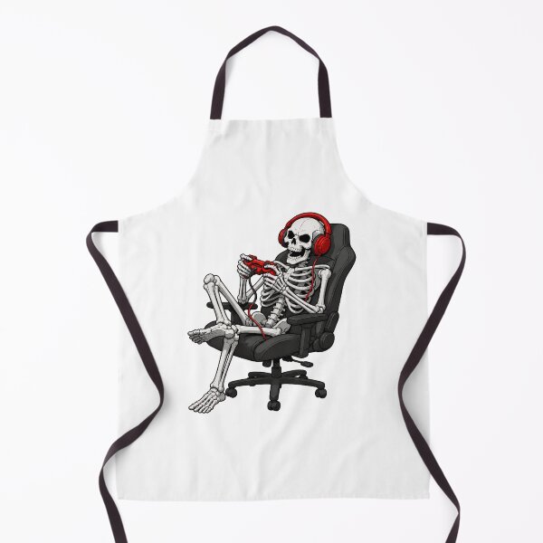 Item preview, Skeleton Gamer Chair Controller Tangles Funny designed and sold by OlyvieArt.