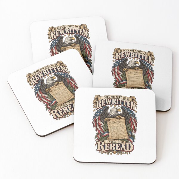 Item preview, It Needs To Be Reread American Eagle Constitution Patriotic Design designed and sold by CaChimShop.