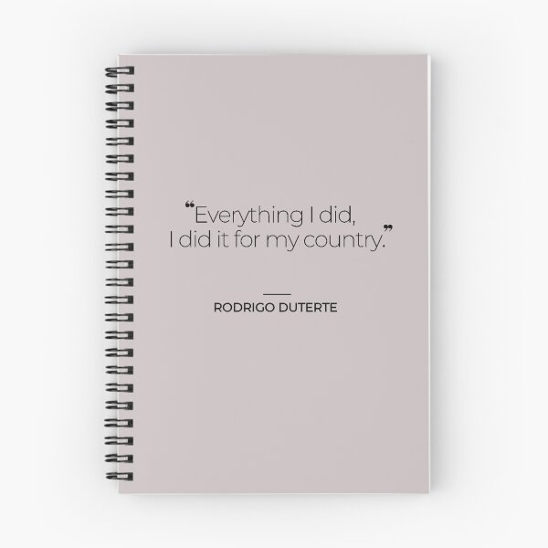 Item preview, Duterte Quotes designed and sold by TonsPOD.