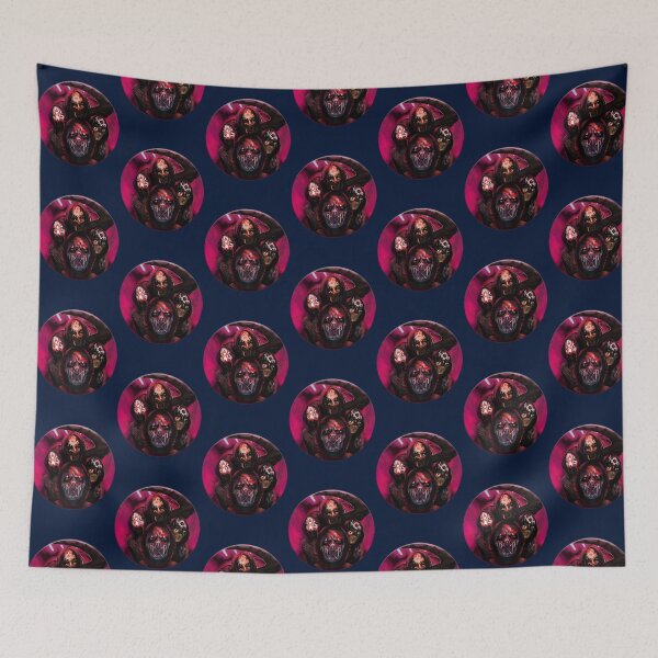 Item preview, Dark Ritual Pink Creepy Faces designed and sold by DulceHardeny.