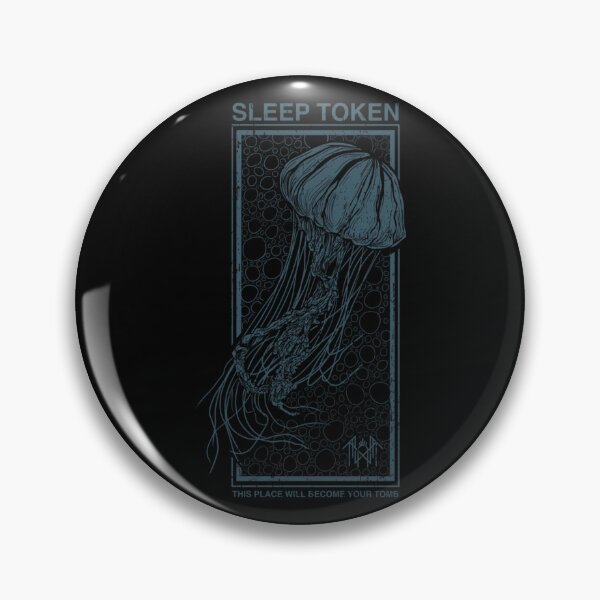 Item preview, Deep Sea Jellyfish Blue Graphic designed and sold by DulceHardeny.