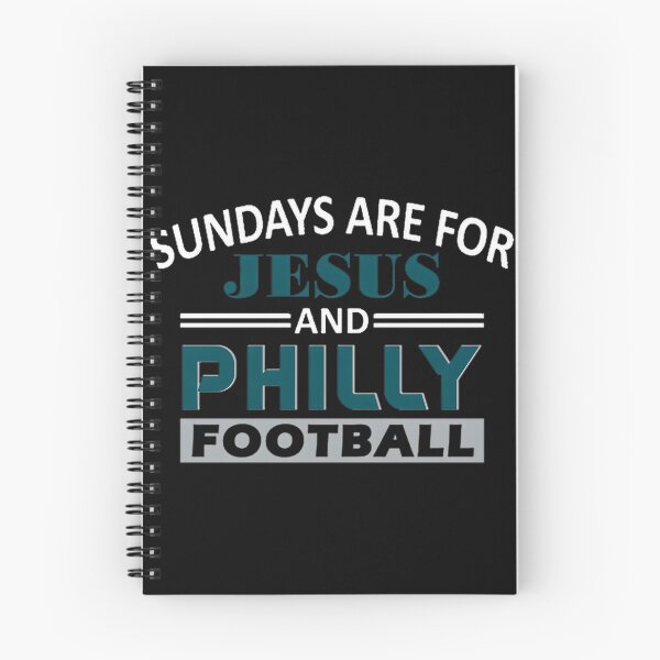 Item preview, Funny Philadelphia Pro Football Design - Sundays Are For Jesus and Philly Fans designed and sold by asnami.