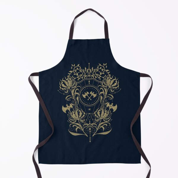Item preview, Gold Floral Sword Shield Emblem designed and sold by DulceHardeny.