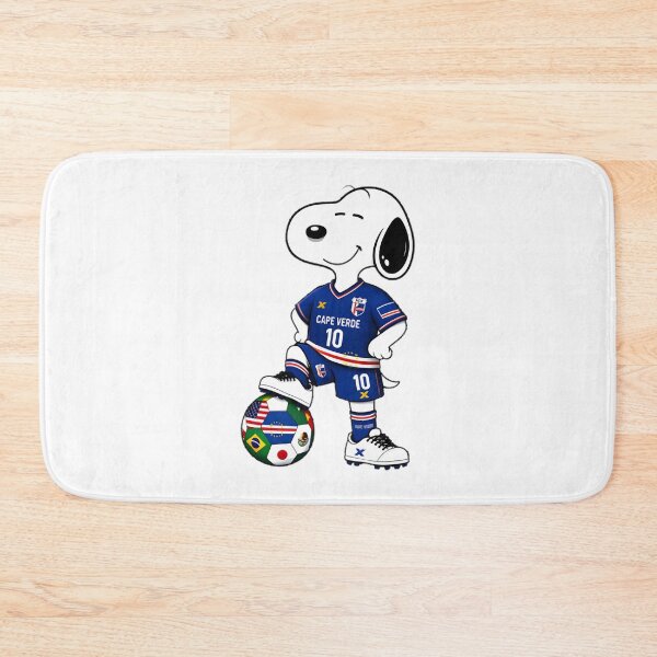 Item preview, Funny Snoopy Soccer Player Design for Cabo Verde World Cup Fans designed and sold by wallflower2war.