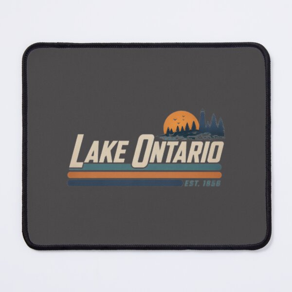 Item preview, Scenic Lake Ontario Landscape Nature Illustration designed and sold by britishcottage.