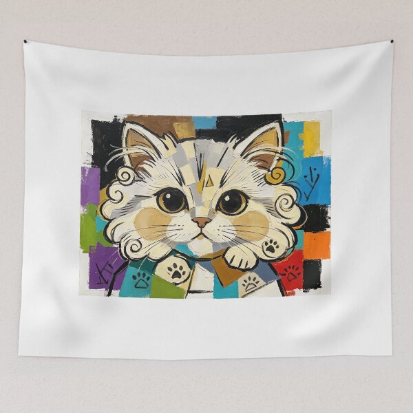 Item preview, impasto portrait designed and sold by forget45studio.