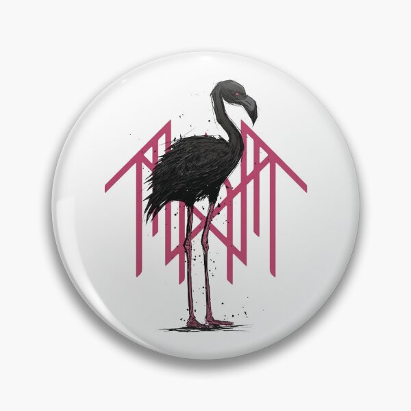 Item preview, Pink Flamingo Bird Runic Symbol designed and sold by DulceHardeny.