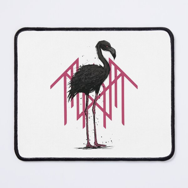 Item preview, Pink Flamingo Bird Runic Symbol designed and sold by DulceHardeny.