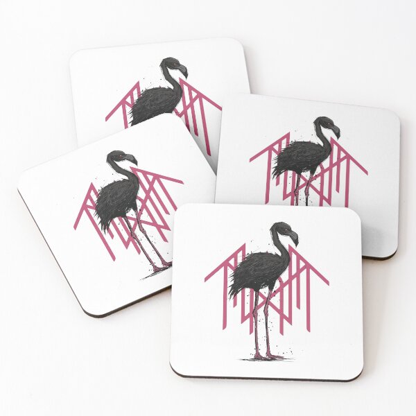 Item preview, Pink Flamingo Bird Runic Symbol designed and sold by DulceHardeny.