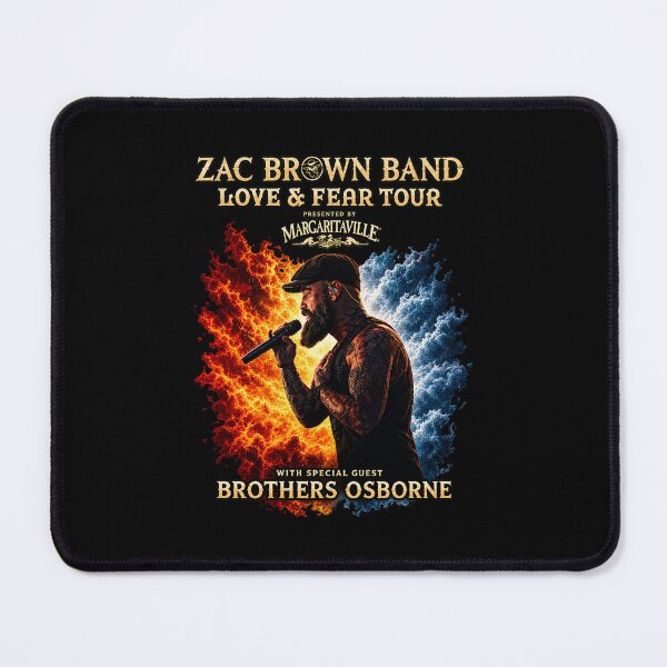 Item preview, Zac Brown Band Love & Fear Tour 2026 designed and sold by moonfullStudio.