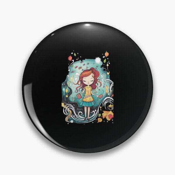 Item preview, Dreamy Girl Illustration designed and sold by HowardWill.