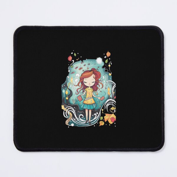Item preview, Dreamy Girl Illustration designed and sold by HowardWill.