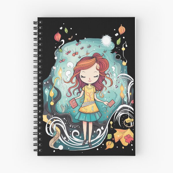 Item preview, Dreamy Girl Illustration designed and sold by HowardWill.
