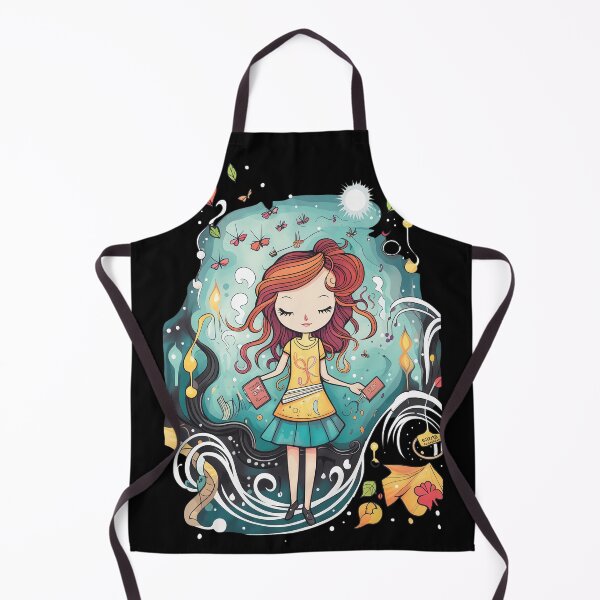 Item preview, Dreamy Girl Illustration designed and sold by HowardWill.