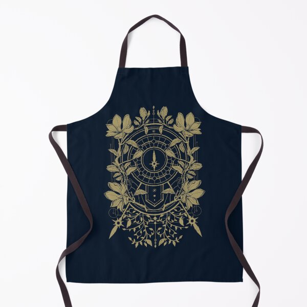 Item preview, Gold Floral Geometric Sun Crest designed and sold by DulceHardeny.