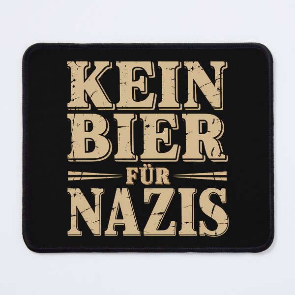 Artikelvorschau, Kein Bier für Nazis – Statement gegen Rechts im Vintage Look entworfen und verkauft von LoFizzy.