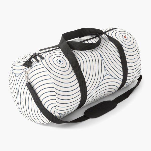 Item preview, Japanese Tide Pool Ripple Line Art Geometric Contour Grid Pattern designed and sold by KungPowUnicorn.