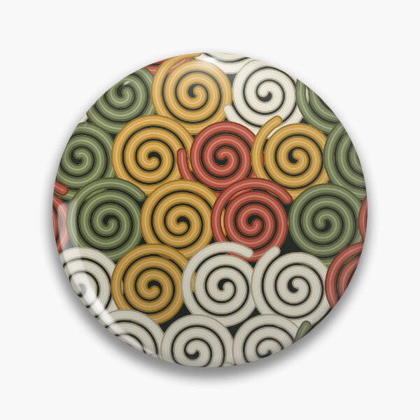 Item preview, 70s Retro Swirl Spiral Pattern Vintage Groovy Earth Tone Pop Art designed and sold by KungPowUnicorn.