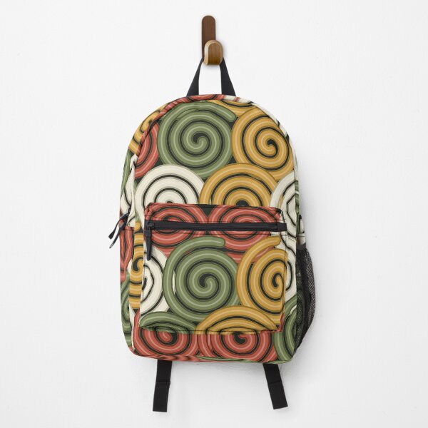 Item preview, 70s Retro Swirl Spiral Pattern Vintage Groovy Earth Tone Pop Art designed and sold by KungPowUnicorn.