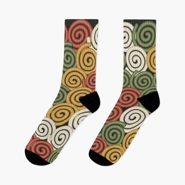 Item preview, 70s Retro Swirl Spiral Pattern Vintage Groovy Earth Tone Pop Art designed and sold by KungPowUnicorn.