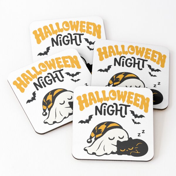 Item preview, Boo, Purr, and Sleep Halloween Night Cute Spooky designed and sold by mazyoy.