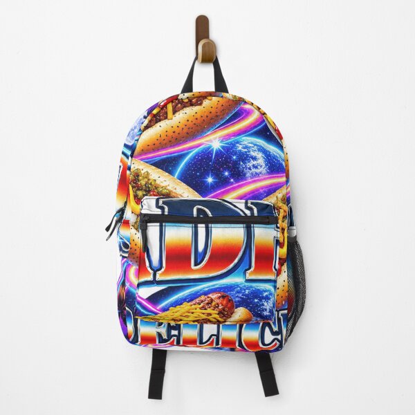 Item preview, ADHD A Delicious Hot Dog Retro Synthwave Funny Food Meme Design designed and sold by CaChimShop.