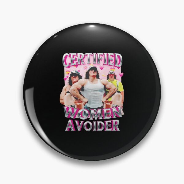 Item preview, Certified Women Avoider Funny Muscle Guy Design designed and sold by HowardWill.