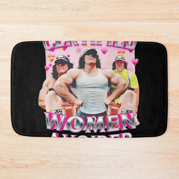 Item preview, Certified Women Avoider Funny Muscle Guy Design designed and sold by HowardWill.