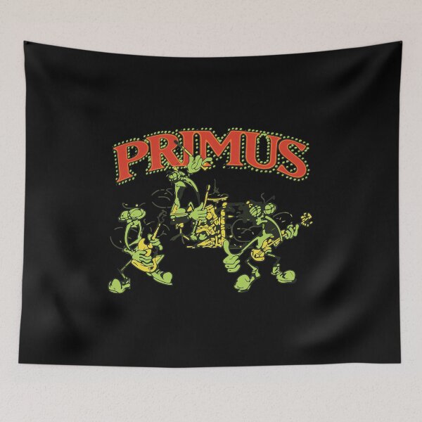 Item preview, Primus Band Cartoon Insects Play Music Retro Art designed and sold by HowardWill.