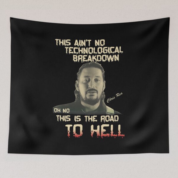 Item preview, Chris Rea Road To Hell Vintage Music Art designed and sold by HowardWill.