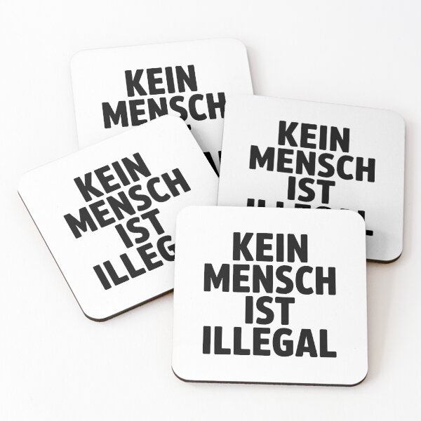 Artikelvorschau, Kein Mensch ist illegal – Erklärung für Menschenrechte und Solidarität entworfen und verkauft von LoFizzy.