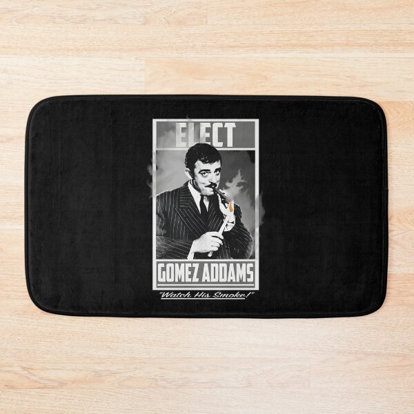 Item preview, Elect Gomez Addams Inspired Vintage Style Smoking Illustration designed and sold by saidbouker.
