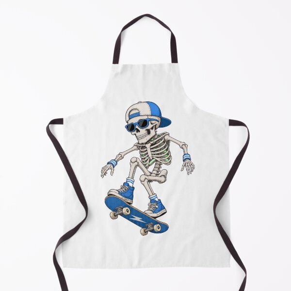 Item preview, Skeleton Skateboarding with Cap designed and sold by OlyvieArt.