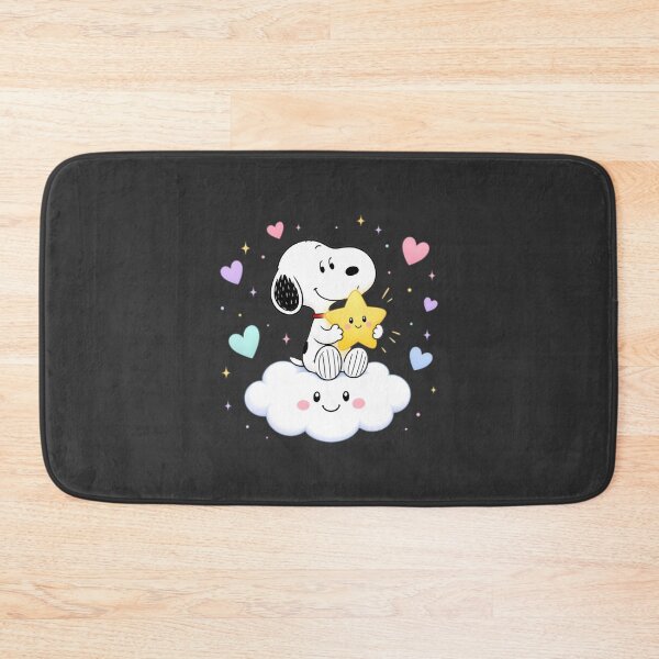 Item preview, Cute Snoopy Hugging a Happy Star Illustration for Fans of Whimsical Art designed and sold by MasonTheGamer.