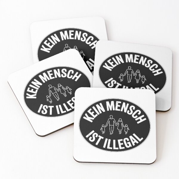 Artikelvorschau, Kein Mensch ist illegal – Erklärung für Menschenrechte und Solidarität entworfen und verkauft von LoFizzy.