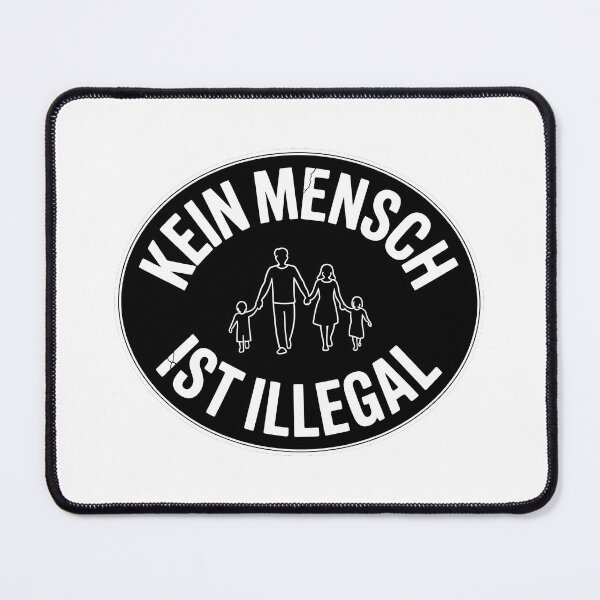 Item preview, Kein Mensch ist illegal – Statement für Menschenrechte und Solidarität designed and sold by LoFizzy.