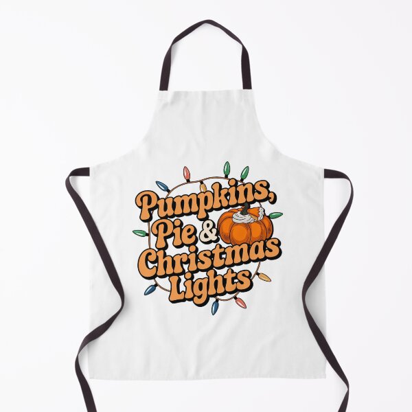 Item preview, Pumpkins, Pie & Christmas Lights – Hallothankmas Halloween Thanksgiving Christmas designed and sold by CuteDesignables.