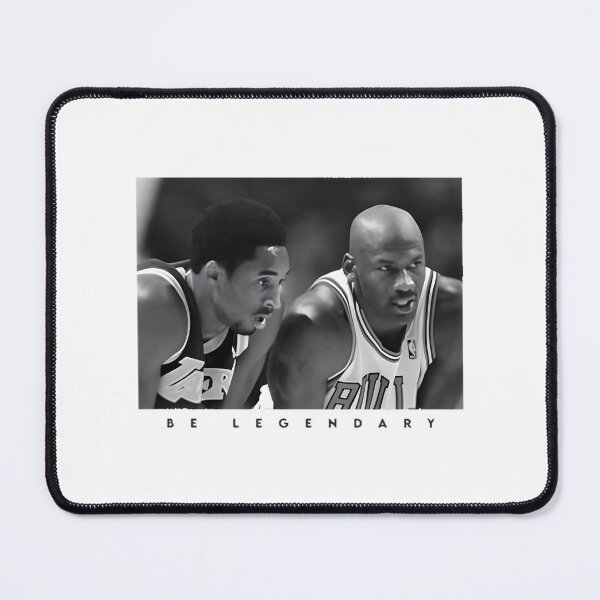 Item preview, Be Legendary Inspirational Basketball Design Featuring Kobe Bryant and Michael Jordan designed and sold by Ariesartpage.