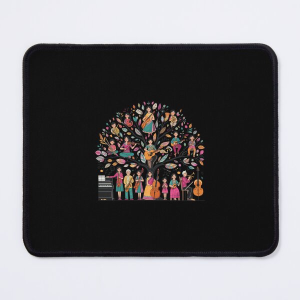 Item preview, Musical Ensemble Tree Art designed and sold by HowardWill.