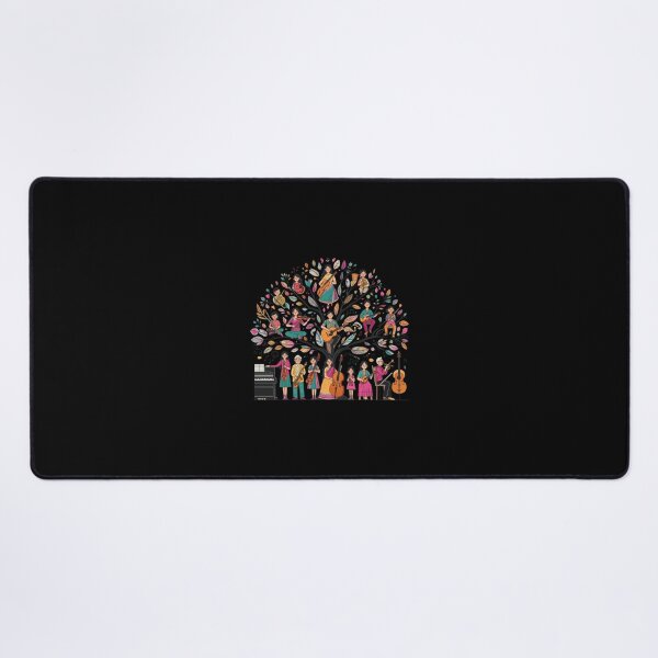 Item preview, Musical Ensemble Tree Art designed and sold by HowardWill.