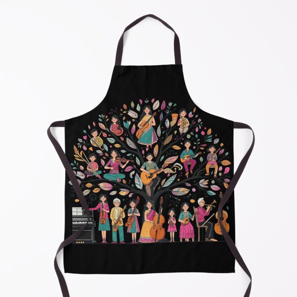 Item preview, Musical Ensemble Tree Art designed and sold by HowardWill.