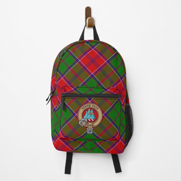 Item preview, Clan Grant Crest over Tartan designed and sold by sifis.