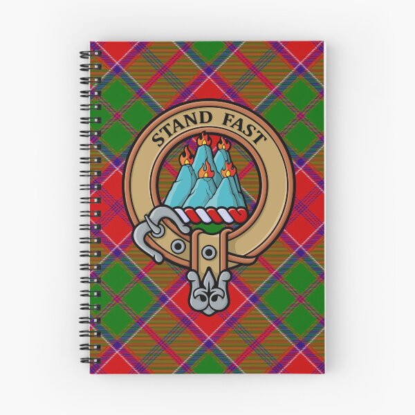 Item preview, Clan Grant Crest over Tartan designed and sold by sifis.