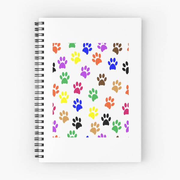 Item preview, Paw Prints Rainbow Pattern designed and sold by Madrigalleryp.