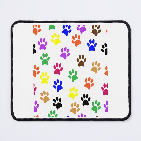 Item preview, Paw Prints Rainbow Pattern designed and sold by Madrigalleryp.