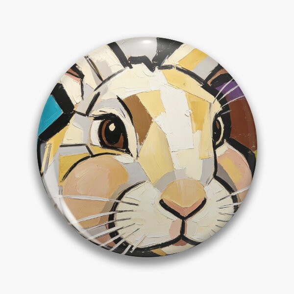 Item preview, impasto portrait designed and sold by forget45studio.