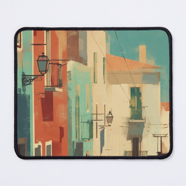 Item preview, Lisbon – Yellow Tram City Street Travel Print, Portugal designed and sold by MarkedArtPrints.