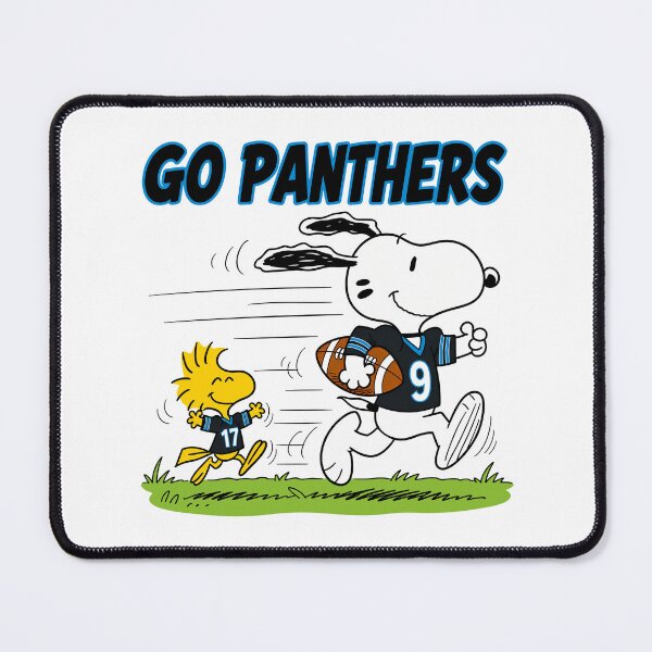 Item preview, Snoopy & Woodstock Carolina Panthers Football Retro F361 designed and sold by GLUVY-THEME.