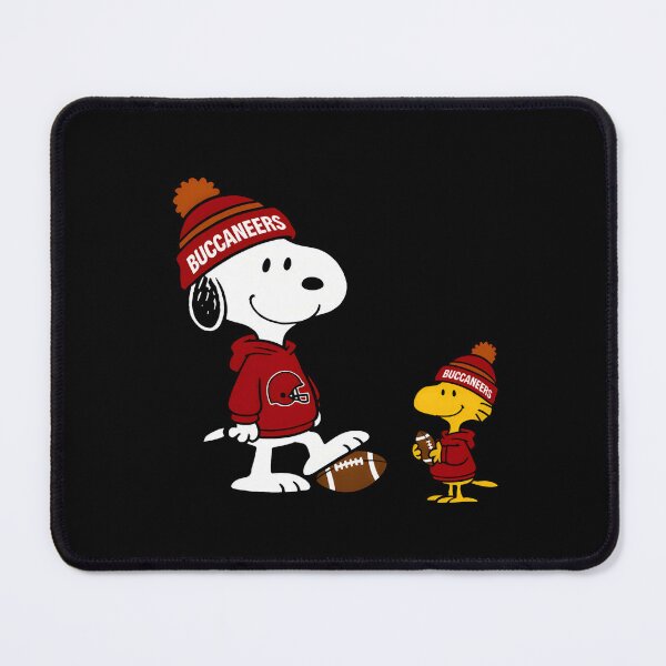 Item preview, Tampa Bay Buccaneers - Snoopy And Woodstock Football designed and sold by SanJayyy8318.