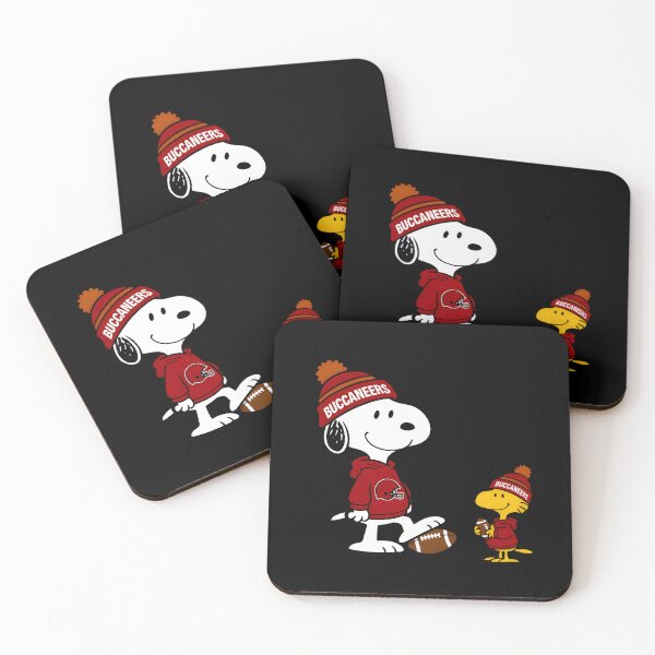 Item preview, Tampa Bay Buccaneers - Snoopy And Woodstock Football designed and sold by SanJayyy8318.